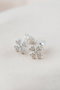 Heliophilia Silver Pendientes de Plata de Ley 925 con Refuerzo de Rodio